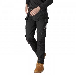 NOIR - Pantalon de travail professionnel homme chantier logistique artisan manutention