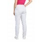 BLANC - Pantalon professionnel de travail femme auxiliaire de vie médical aide a domicile infirmier