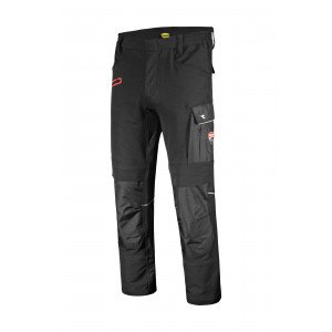 NOIR - Pantalon de travail professionnel homme chantier manutention artisan logistique