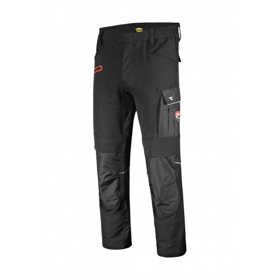 NOIR - Pantalon de travail professionnel homme chantier manutention artisan logistique