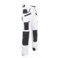 BLANC/GRIS - Pantalon de travail professionnel homme logistique chantier manutention artisan