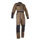 TAUPE/GRIS - Combinaison professionnelle de travail homme logistique artisan transport chantier