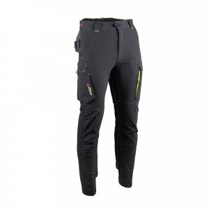 NOIR - Pantalon de travail professionnel homme logistique chantier manutention artisan